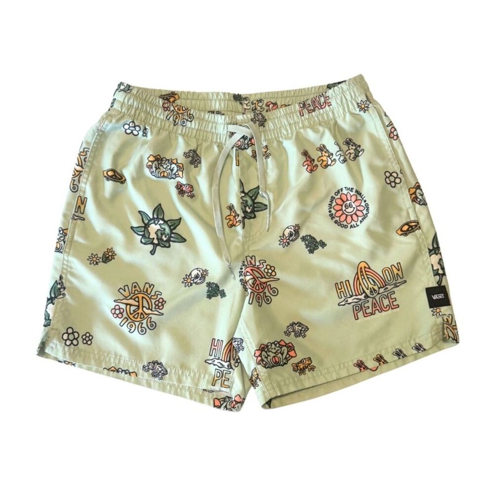 Vans "Peace Of Mind" Mixed Volley Shorts — S